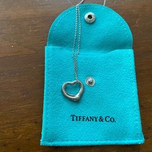 Tiffany and Co Elsa Peretti Open Heart Pendant